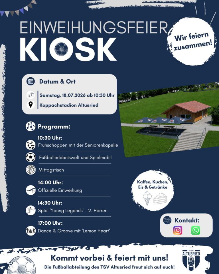 Altusried, aufgepasst – wir feiern gemeinsam ein echtes Highlight!